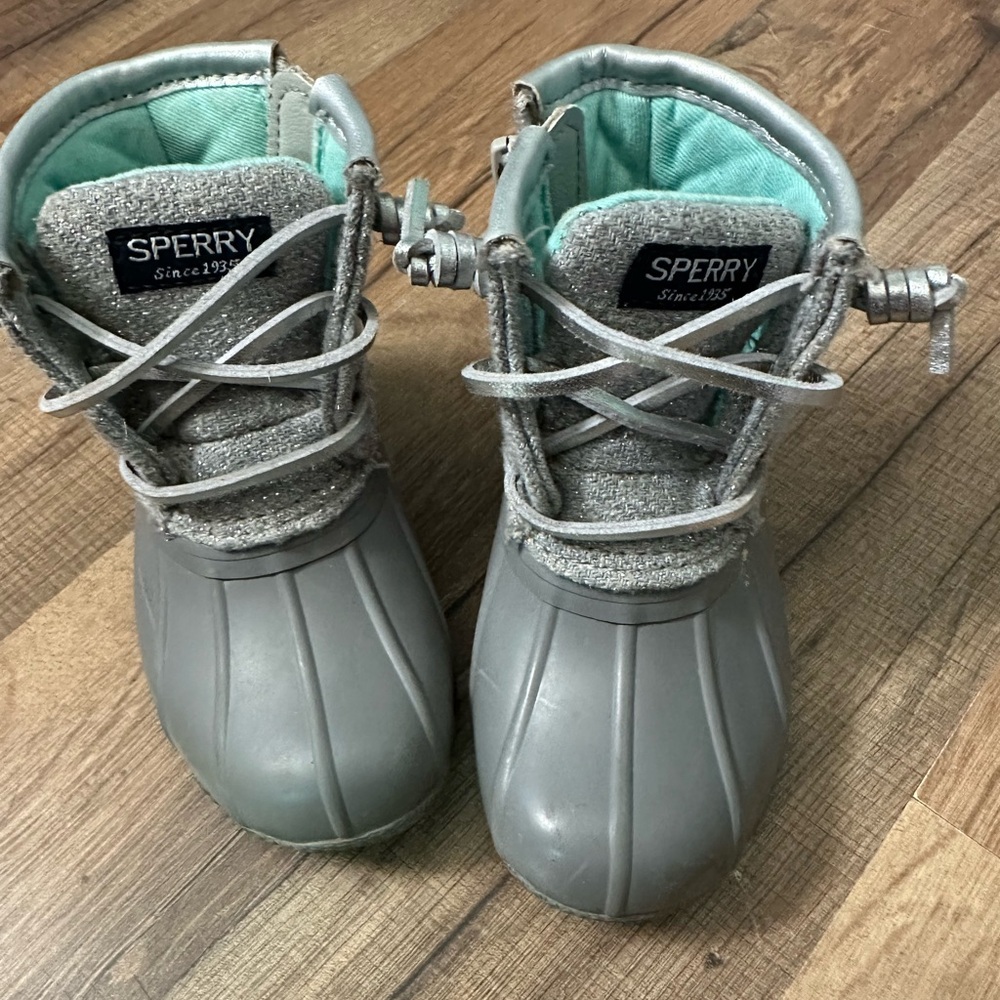 Toddler girl Sperry boots
